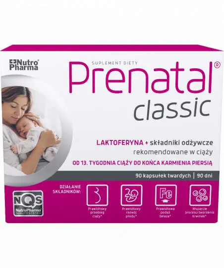 Prenatal Classic 90 kapsułek twardych - 1 - Apteka HIT