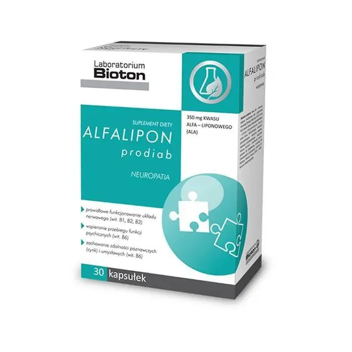 Alfalipon prodiab neuropatia 30 kaps. - 1 - Apteka HIT