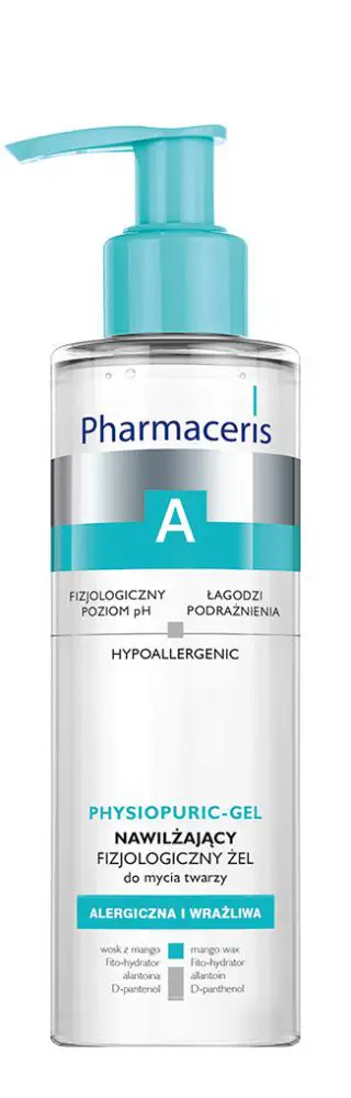 Pharmaceris A Physiopuric-Gel nawilżający fizjologiczny żel do mycia twarzy i oczu 190 ml - 1 - Apteka HIT