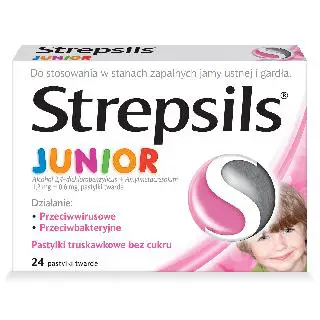 Strepsils Junior 24 pastylki do ssania - 1 - Apteka HIT