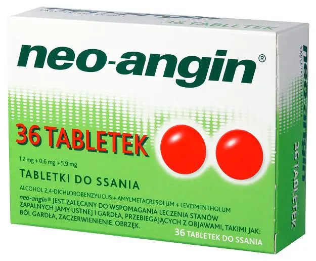 Neo-Angin tabletki do ssania 36 szt. - 1 - Apteka HIT