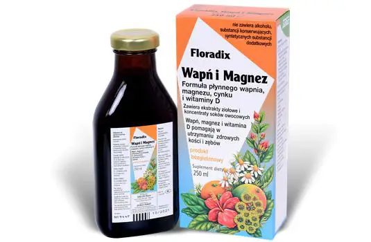 Floradix Wapń i Magnez 250 ml - 1 - Apteka HIT