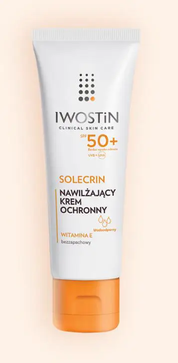 Iwostin Solecrin Nawilżający Krem ochronny do twarzy SPF50+ 50 ml - 1 - Apteka HIT