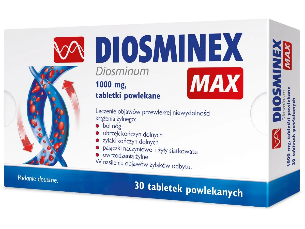 Diosminex max 30 tabl. - 1 - Apteka HIT