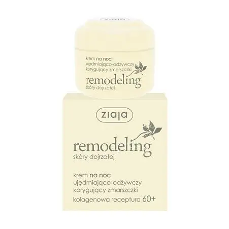 ZIAJA REMODELING 60+ krem na noc ujędrniająco-odżywczy 50 ml - 1 - Apteka HIT