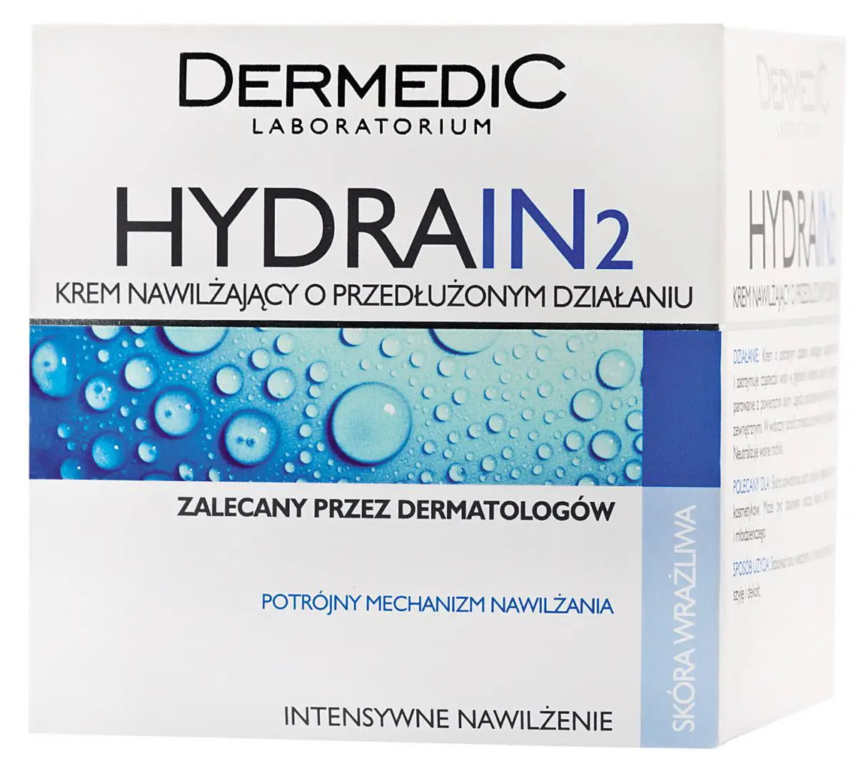 Dermedic Hydrain 2 krem nawilżający o przedłużonym działaniu 50 g - 2 - Apteka HIT