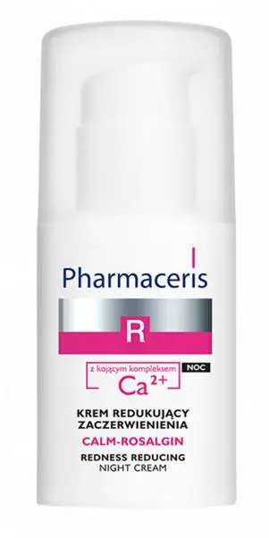 Pharmaceris R Calm-Rosalgin Krem redukujący zaczerwienienia na noc 30 ml - 1 - Apteka HIT