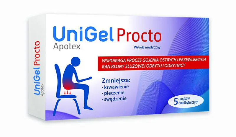 UniGel Procto 5 czopków - 1 - Apteka HIT