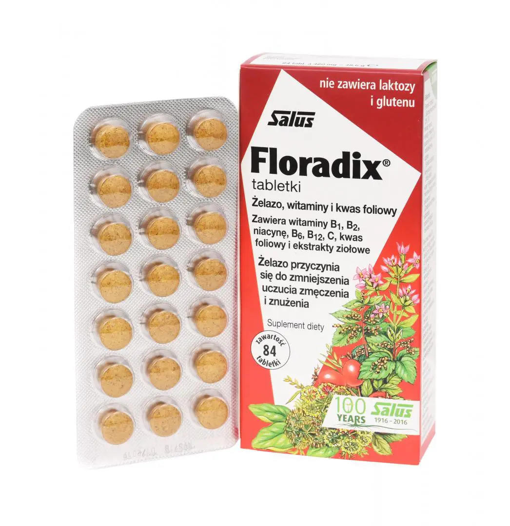 Floradix 84 tabl. - 1 - Apteka HIT