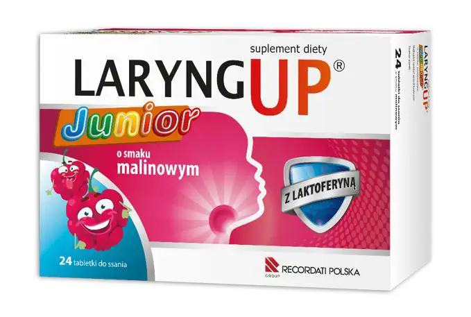 Laryng Up Junior 24 tabletki do ssania - 1 - Apteka HIT