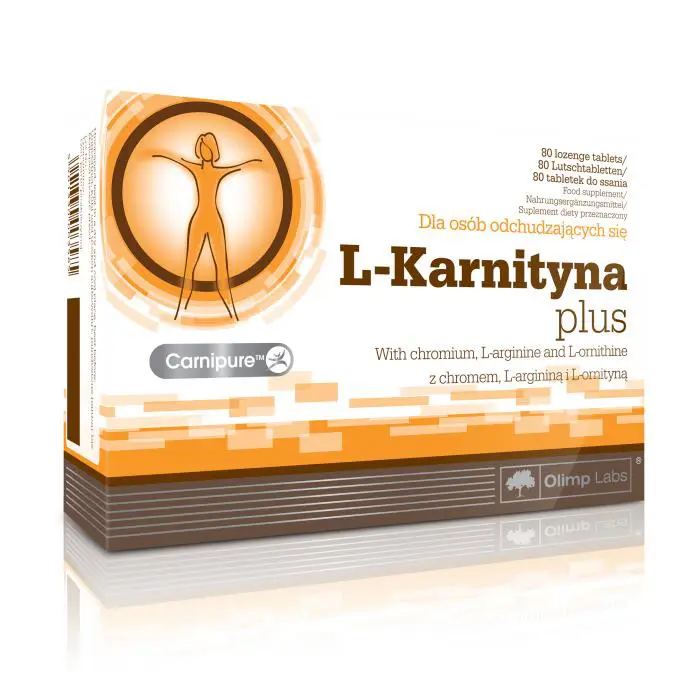 OLIMP L-karnityna plus 80 tabletek do ssania - 1 - Apteka HIT