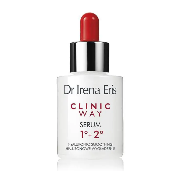 Dr Irena Eris Clinic Way hialuronowe wygładzenie serum przeciwzmarszczkowe 1°+2° 30 ml - 1 - Apteka HIT