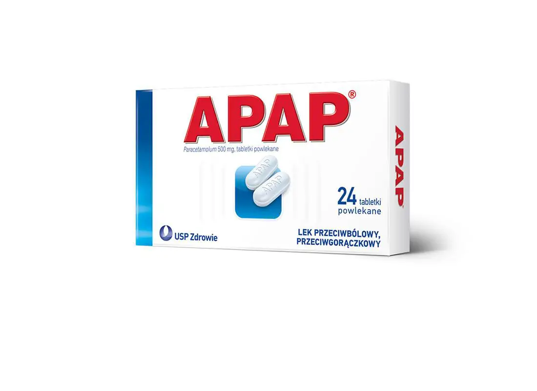 Apap 500 mg 24 tabl - 1 - Apteka HIT