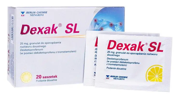 Dexak SL 25 mg 20 sasz. - 1 - Apteka HIT