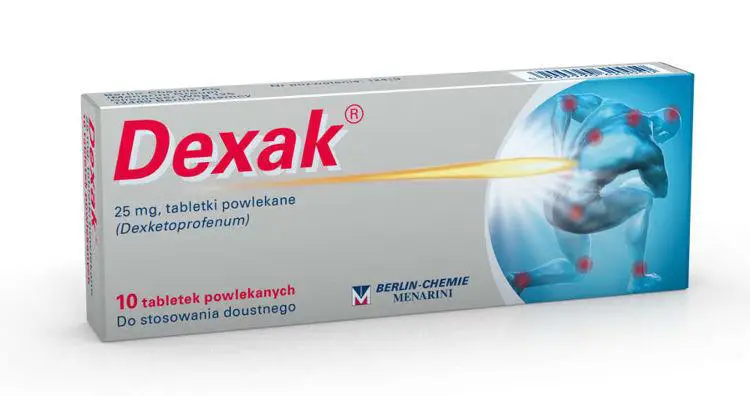 Dexak 25 mg 10 tabl. - 1 - Apteka HIT