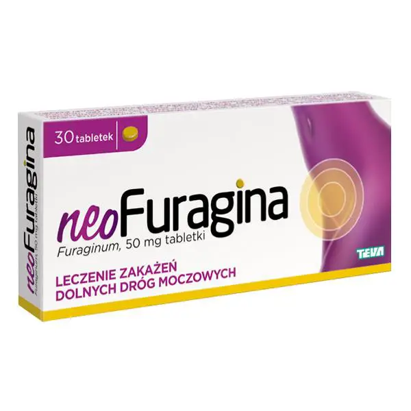 NeoFuragina 50 mg 30 tabl. - 1 - Apteka HIT