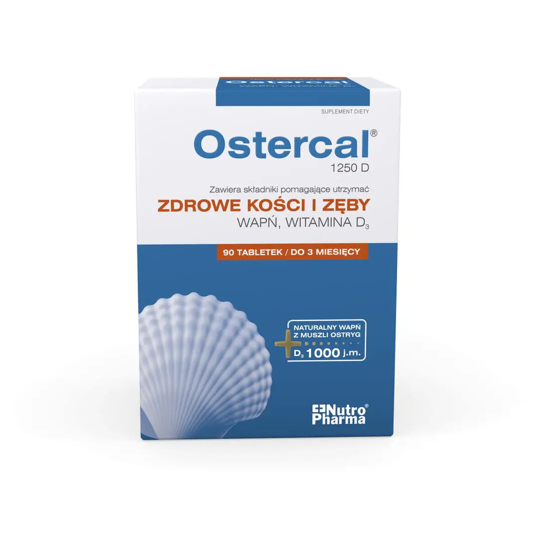 Ostercal 1250 D 90 tabl. - 1 - Apteka HIT