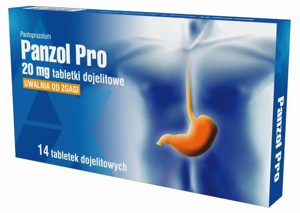 Panzol Pro 20 mg 14 tabl. - 1 - Apteka HIT