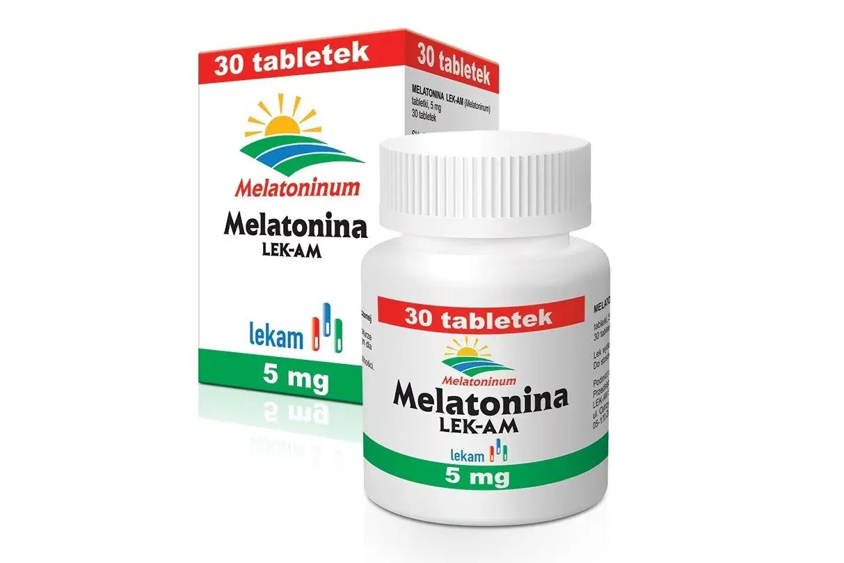 Melatonina Lek-Am 5 mg 30 tabl. - 1 - Apteka HIT