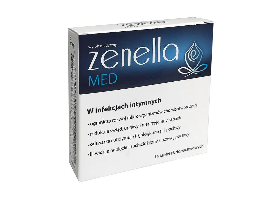 Zenella MED 14 tabletek dopochwowych - 1 - Apteka HIT