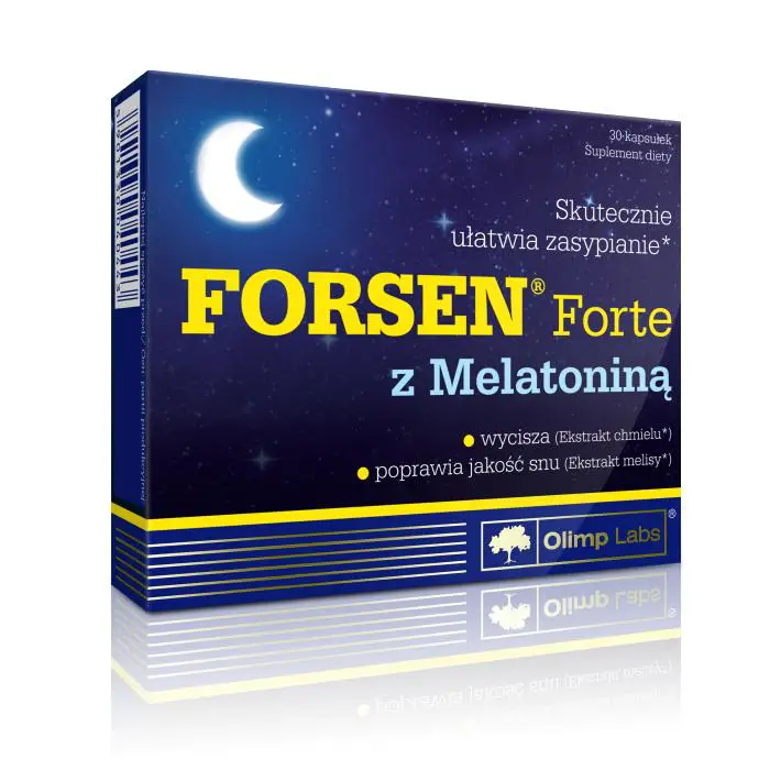 OLIMP Forsen Forte z melatoniną 30 kaps. - 1 - Apteka HIT