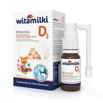 Witamilki Witamina D3 aerozol 10 ml - 1 - Apteka HIT