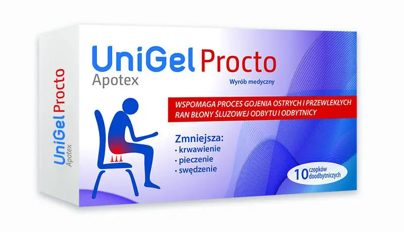 UniGel Procto 10 czopków - 1 - Apteka HIT