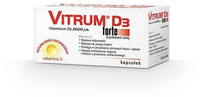 Vitrum D3 Forte 120 kaps. - 1 - Apteka HIT