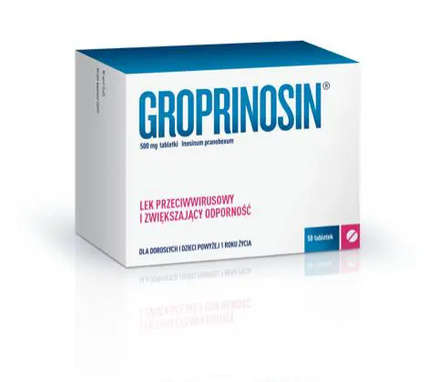 Groprinosin 500 mg 50 tabl. - 1 - Apteka HIT