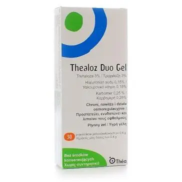 Thealoz Duo Gel żel płynny do oczu 30 pojemników jednodawkowych po 0,4 g - 1 - Apteka HIT