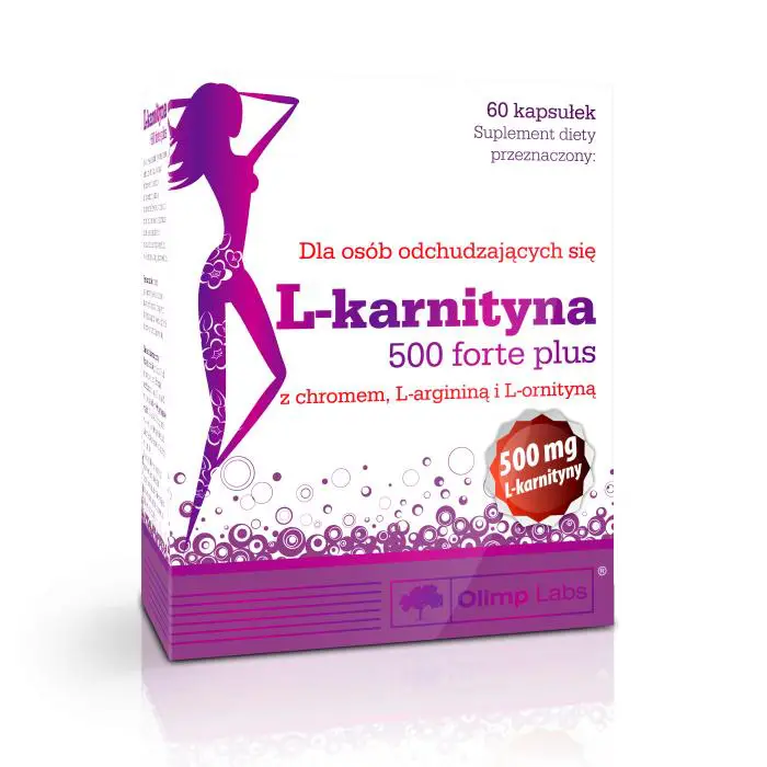 OLIMP L-Karnityna 500 forte plus 60 kaps. - 1 - Apteka HIT