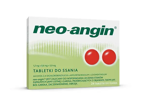 Neo-Angin tabletki do ssania 24 szt. - 1 - Apteka HIT