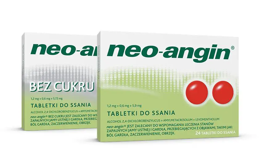 Neo-Angin bez cukru tabletki do ssania 24 szt. - 1 - Apteka HIT