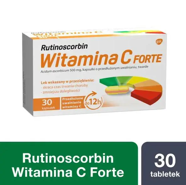 Rutinoscorbin Witamina C Forte 30 kaps. - 1 - Apteka HIT
