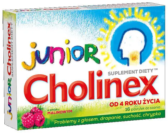 Cholinex Junior 16 pastylek do ssania - 1 - Apteka HIT