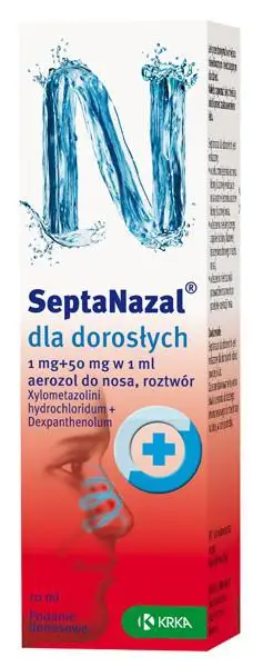 Septanazal dla dorosłych aerozol do nosa 10 ml - 1 - Apteka HIT