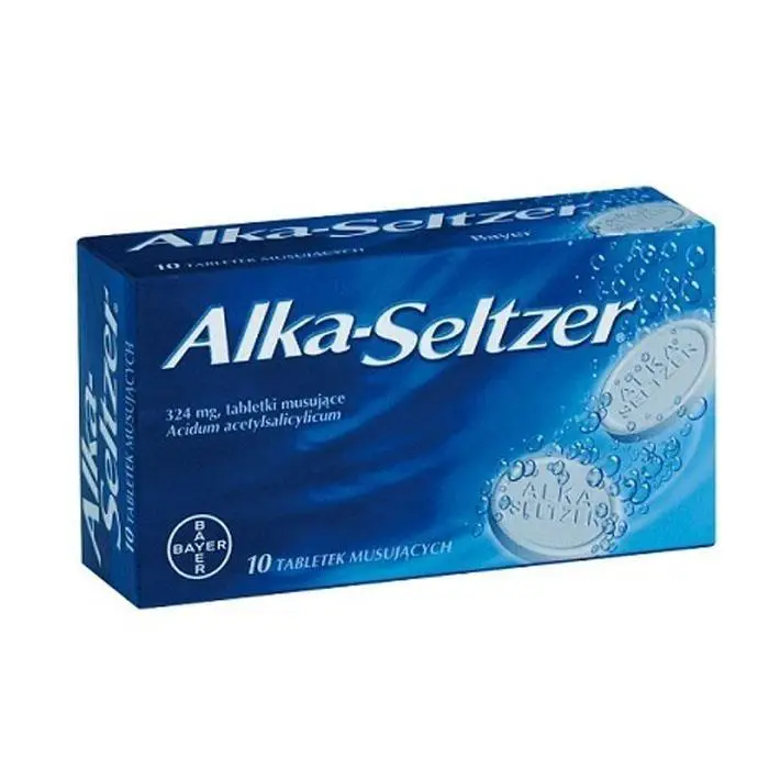 Alka-Seltzer 10 tabl. musujących - 1 - Apteka HIT