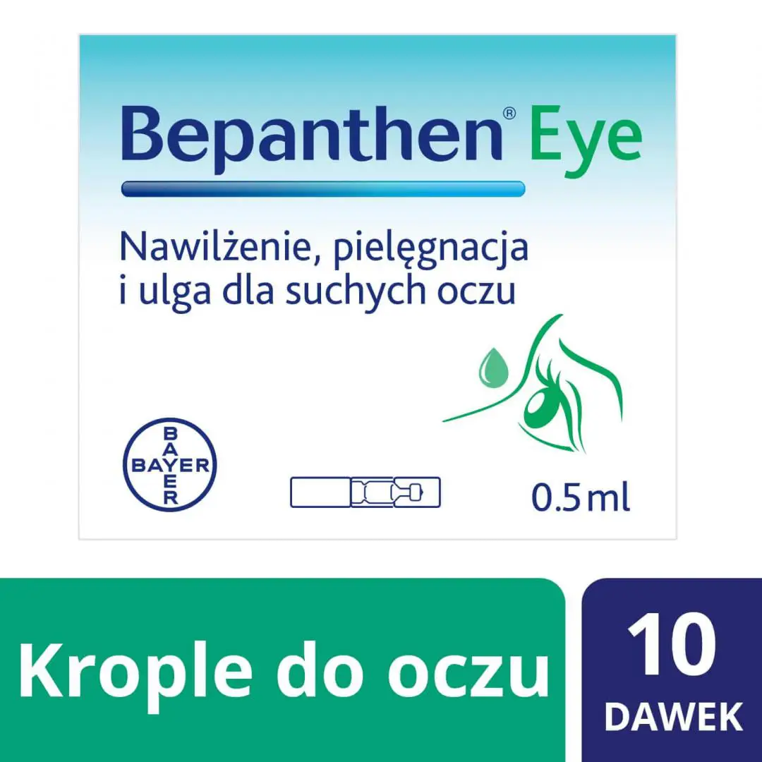 Bepanthen eye krople do oczu 10 szt. a 0,5 ml - 1 - Apteka HIT