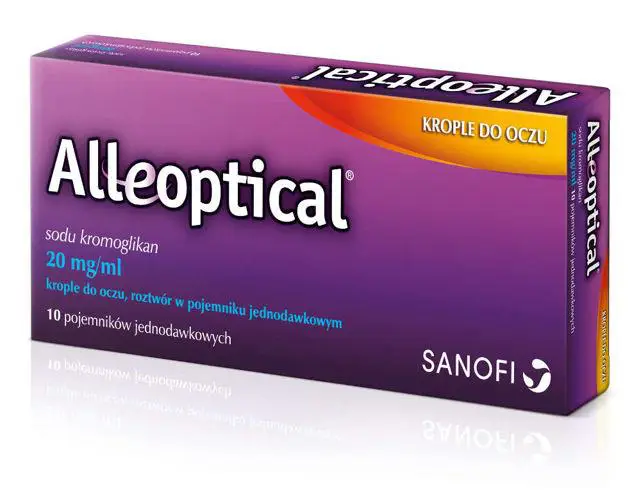 Alleoptical 20 mg/ml krople do oczu 10 pojemników jednodawkowych - 1 - Apteka HIT