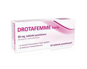 Drotafemme Forte 80 mg 20 tabletek powlekanych - 1 - Apteka HIT