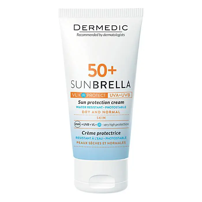 Dermedic Sunbrella Krem ochronny SPF 50+ do skóry suchej i normalnej 50 g - 1 - Apteka HIT