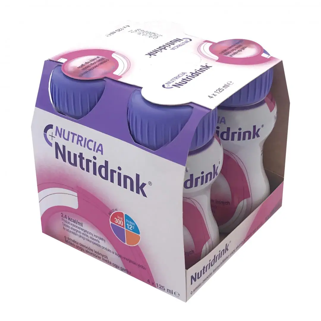 Nutricia Nutridrink o smaku owoców leśnych 4 x 125 ml - 1 - Apteka HIT