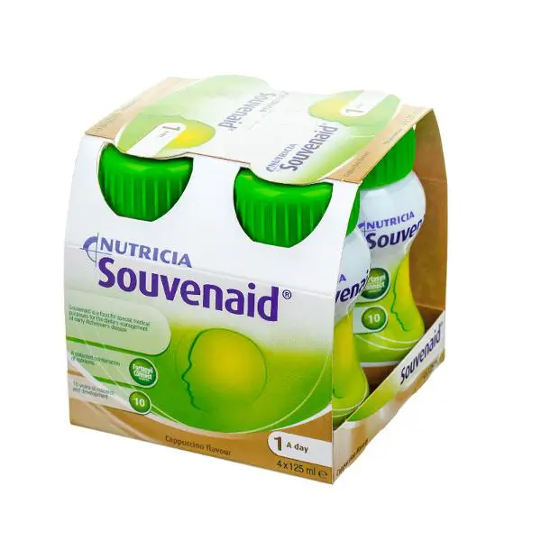 Nutricia Souvenaid o smaku cappuccino 4 x 125ml - 1 - Apteka HIT