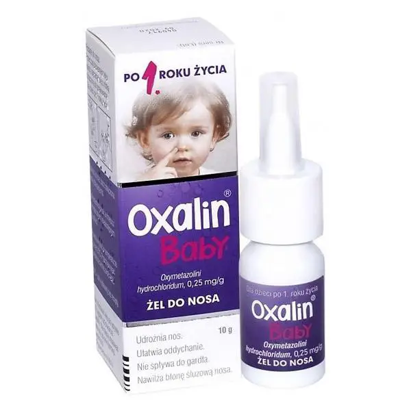 Oxalin Baby żel do nosa 10 g - 1 - Apteka HIT