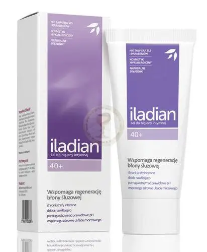 Iladian żel do higieny intymnej 40+ 180ml - 1 - Apteka HIT