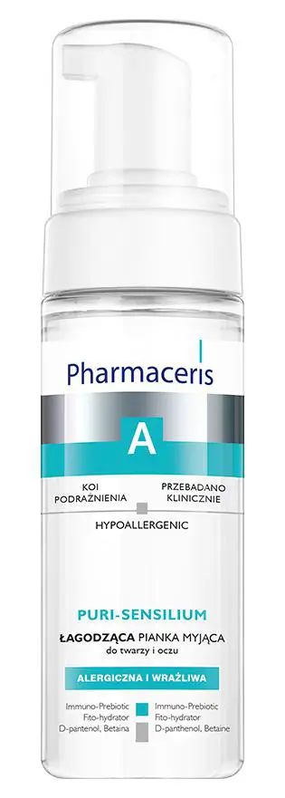 Pharmaceris A Puri-Sensilium łagodząca pianka myjąca do twarzy i oczu 150 ml - 1 - Apteka HIT