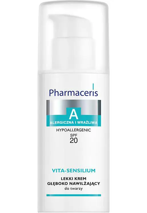 Pharmaceris A Vita-Sensilium lekki krem głęboko nawilżający do twarzy SPF 20 50 ml - 1 - Apteka HIT