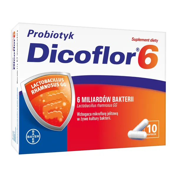 Dicoflor 6 10 kapsułek - 1 - Apteka HIT