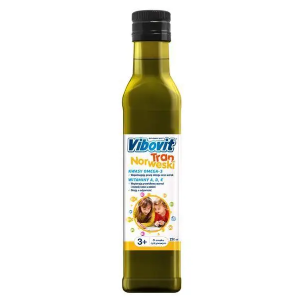 Vibovit Tran Norweski 250 ml - 1 - Apteka HIT