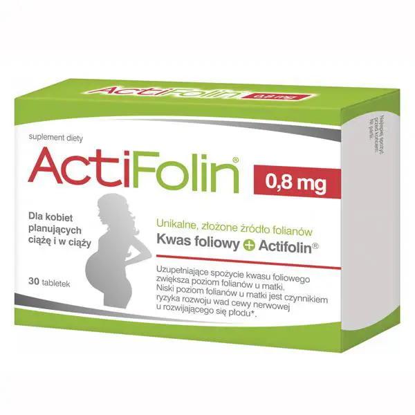 ActiFolin 0,8 mg 30 tabletek - 1 - Apteka HIT